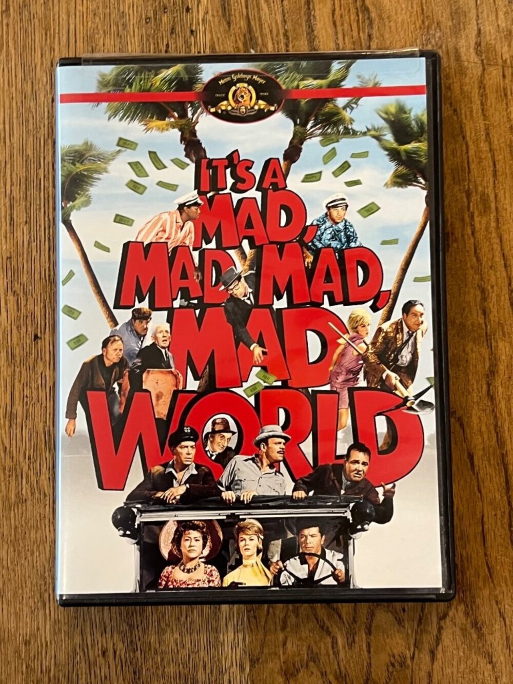 Its A Mad Mad Mad Mad World 1963 Movie DVD Comedy Spencer Tracy Buddy Hackett